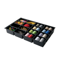 BISLEY drawer divider with 16 compartments (packed per 5 pieces)