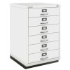 BISLEY F-series chest of 6 drawers (With central lock)