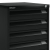 BISLEY F-series chest of 6 drawers (Integrated handles)