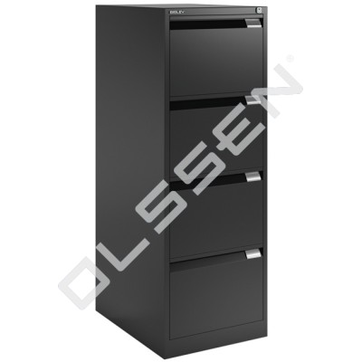 BISLEY Premium suspension file cabinet with 4 A4 drawers
