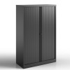BISLEY Roller door cupboard with 3 shelves - Width 100 cm x Height 165 cm