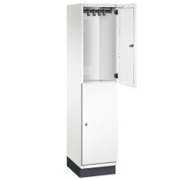 CAMBIO XL Locker cabinet with 2 lockers