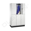 CAMBIO Wardrobe with 6 lockers (3x2)
