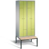 4-person Z-Locker with sofa and folding mechanism doors (Classic)