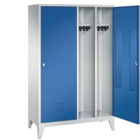 EXPRESS 2-person clothing locker on legs (private / work clothin..
