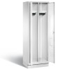 CLASSIC Clothes locker on base with 2 narrow compartments (1 person)