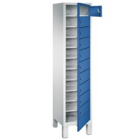 EVOLO clothing dispenser locker with 10 narrow compartments