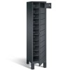 EVOLO clothing dispenser locker with 10 narrow compartments