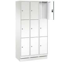 EVO Volkern / HPL locker with 9 narrow compartments