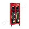 Fire department with helmet holder, safe and mailbox (type 4)