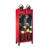 Fire department with helmet holder and safe (type 6)