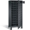 EVOLO clothing dispenser locker with 20 narrow compartments