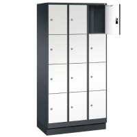 EVO Volkern / HPL locker with 12 narrow compartments
