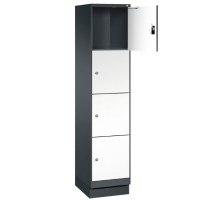 EVO Volkern / HPL locker with 4 wide compartments