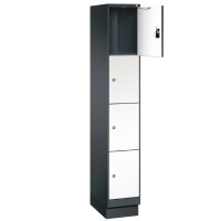EVO Volkern / HPL locker with 4 narrow compartments