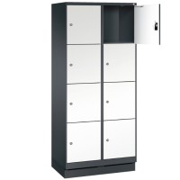EVO Volkern / HPL locker with 8 wide compartments