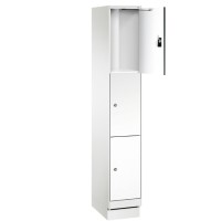 EVO Volkern / HPL locker with 3 narrow compartments