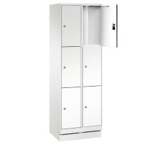 EVO Volkern / HPL locker with 6 narrow compartments