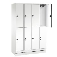 EVOLO Wardrobe with 8 lockers (HPL)