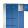EVOLO Luxury 15-compartment locker with small compartments