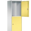 EVOLO Luxury 3-compartment Locker with large compartments