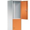 EVOLO Luxury 3-compartment Locker with small compartments