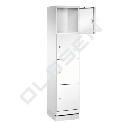 EVOLO Luxury 4-compartment Locker with large compartments