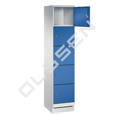 EVOLO Luxury 5-compartment Locker with large compartments