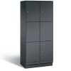 EVOLO Luxury 6-compartment Locker with large compartments