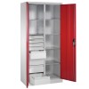 Workshop cupboard with 8 drawers and 6 shelves - 195 - 93 cm (Express)