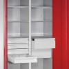 Workshop cupboard with 6 drawers and 6 shelves - 193 x 93 cm (Express)
