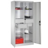 Workshop cupboard with drawers and shelves - 195 x 93 cm (Express)
