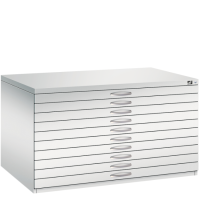 Universal drawer cabinet with 10 drawers - A0 (Express)