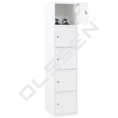 Metal Locker with 5 compartments - wide model (Capsa)