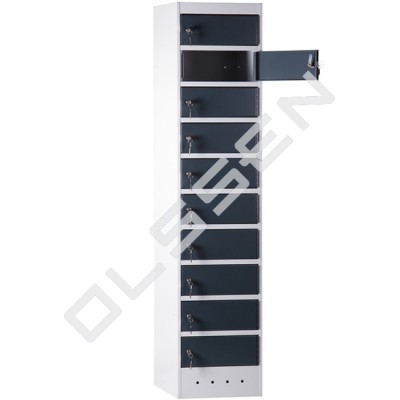 CAPSA Laptop locker with 10 compartments