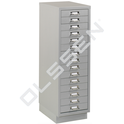 BASIC Multi drawer cabinet with 15 drawers