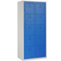 BASIC Clothing dispenser locker with 10 compartments (Incl. Cent..
