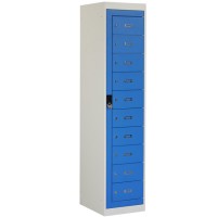 BASIC Clothes distribution locker with 10 compartments (Incl. Ce..