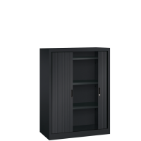 Roller shutter cupboard - H.135 x W.100 cm - Includes 3 shelves
