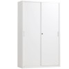 BASIC office sliding door cabinet with 4 shelves (195 x 120 cm)