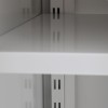 BASIC office sliding door cabinet with 4 shelves (195 x 120 cm)
