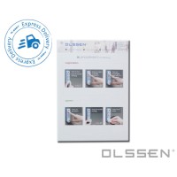 OLSSEN RS Electronic Pin Code Instruction Board