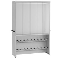 Galvanized Drying Cabinet for wet cycling clothing and shoes