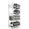 Galvanized rim rack - Suitable for 16 rims (130 cm wide)