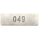  Numbering and name card holders