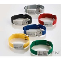 Wrist bracelets for locker keys (6 colors)