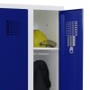 Metal clothing locker 3 persons - narrow model (Capsa)