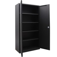 BASIC Equipment cupboard with shelves (195 x 120 x 42 cm)