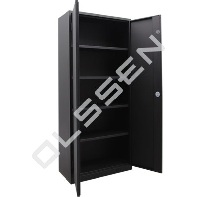 BASIC Equipment cupboard with shelves (195 x 92 x 42 cm)